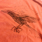 Crowmaster Heather Rusty T-Shirt - Hand-Printed on 50/50 Cotton/Poly